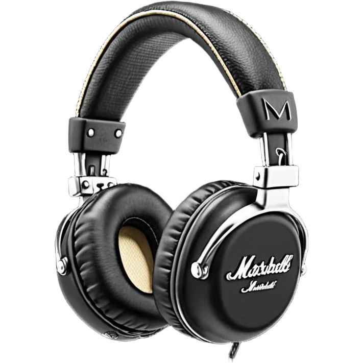  накладных наушников в стиле Marshall.

Узнаваемая форма чашек Marshall, аккуратные швы, мягкие амбушюры, прочное оголовье.
Логотип Marshall на чашках, выполненный в фирменном стиле.

 emoji