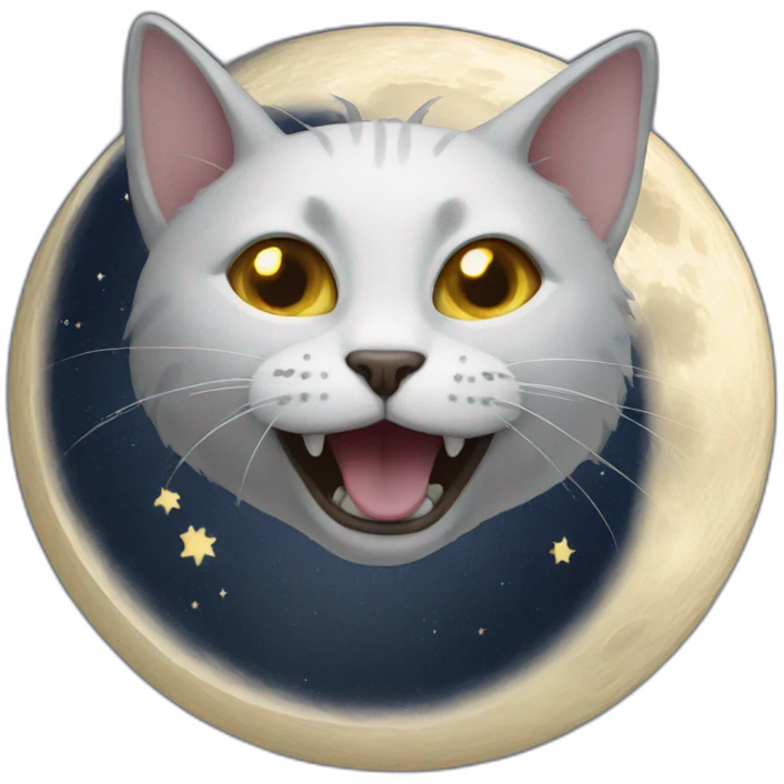 Moon-cat emoji