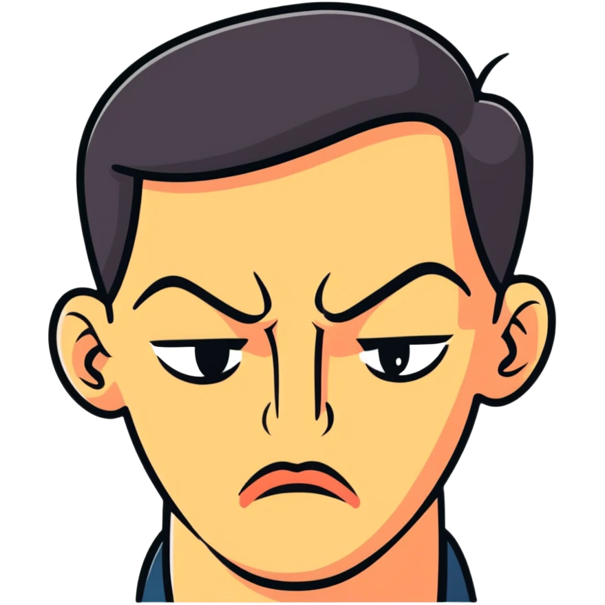 Annoyed emoji