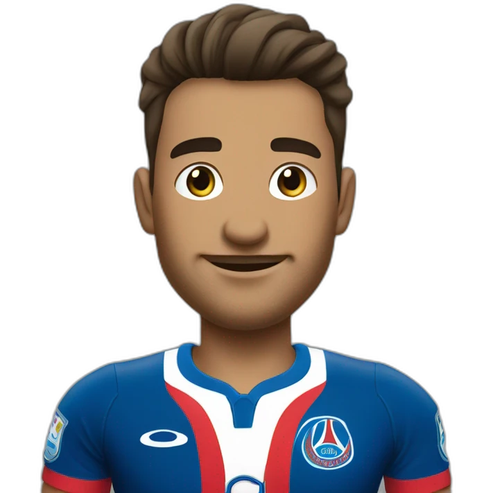 Un maillot du parisien germaint emoji