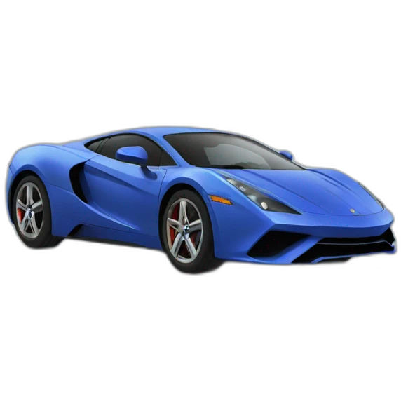 Supercar emoji