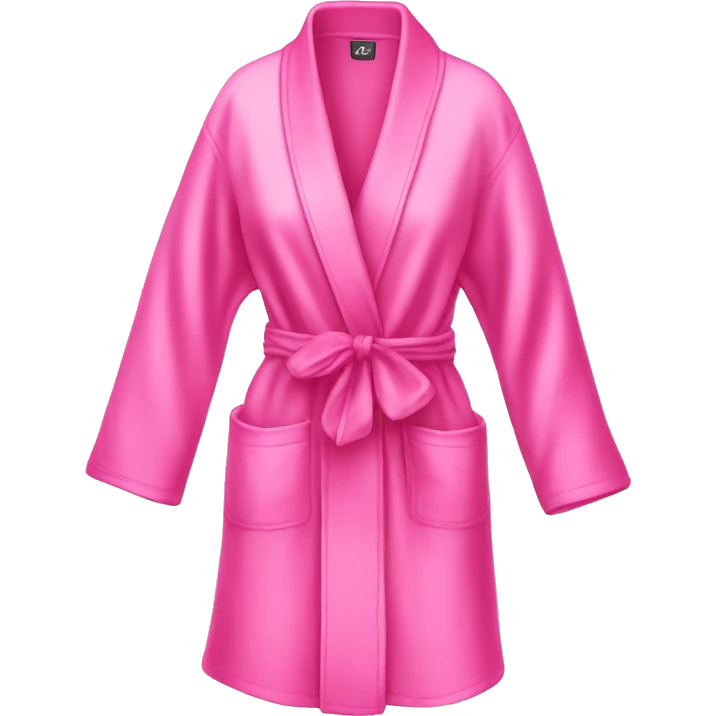 Pink Victoria’s Secret robe emoji