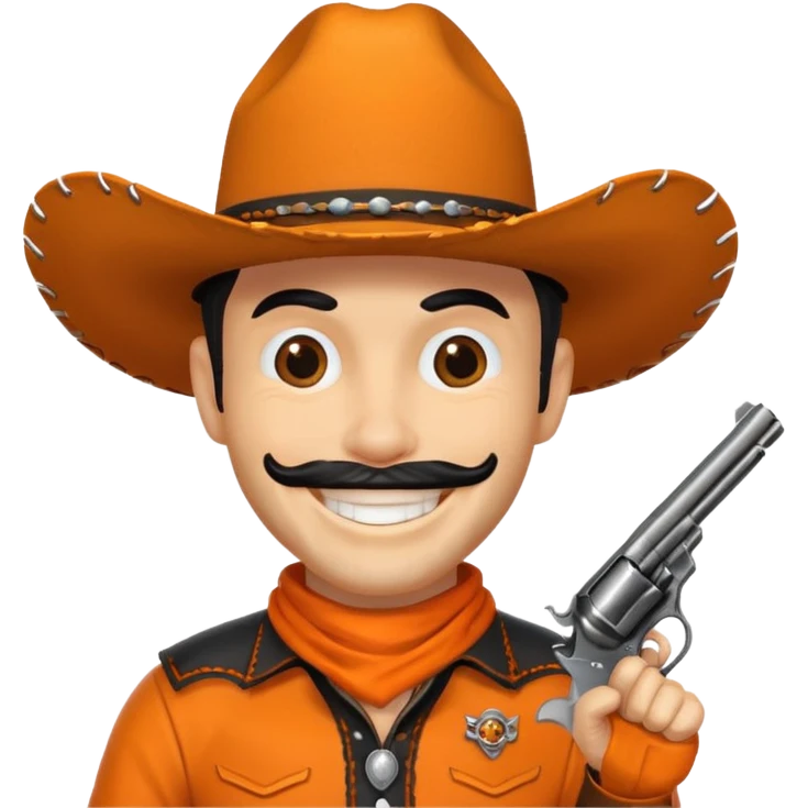 Oklahoma state pistol pete emoji