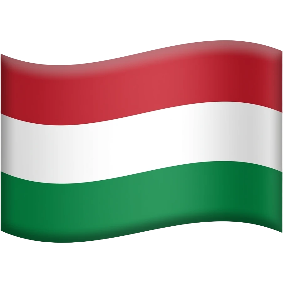 Emoji flag Red and waht"An emoji flag that contains the colors red, white, and green. emoji