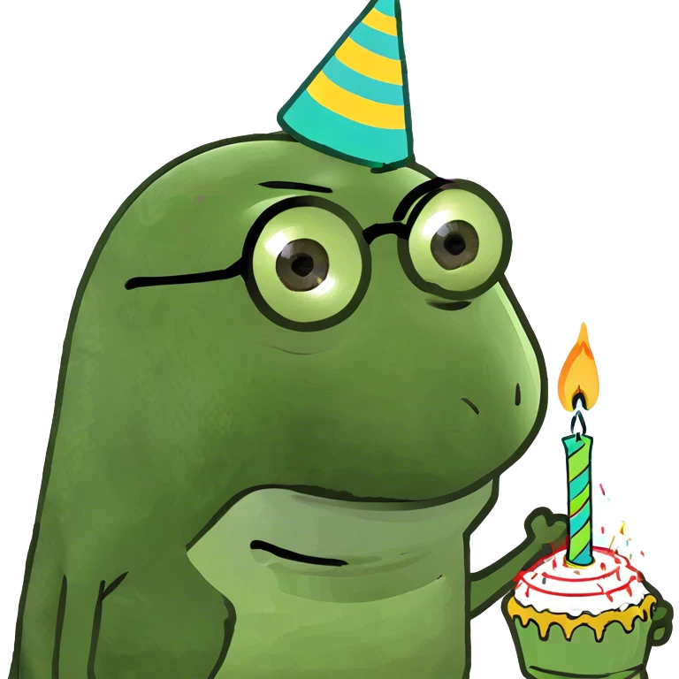 Minion blowing out birthday candle emoji