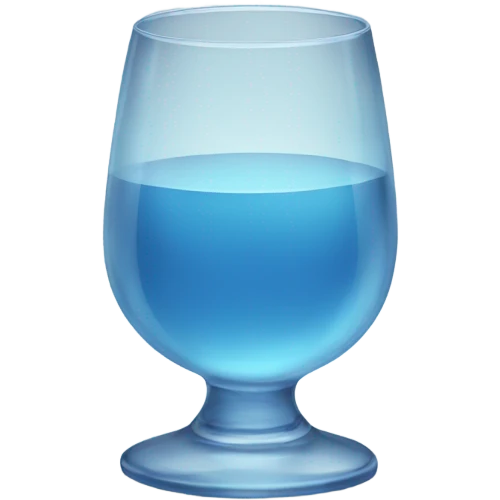 Glass number 1 emoji