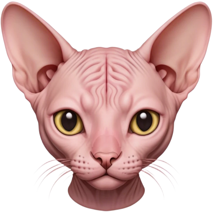 Sphynx cat emoji
