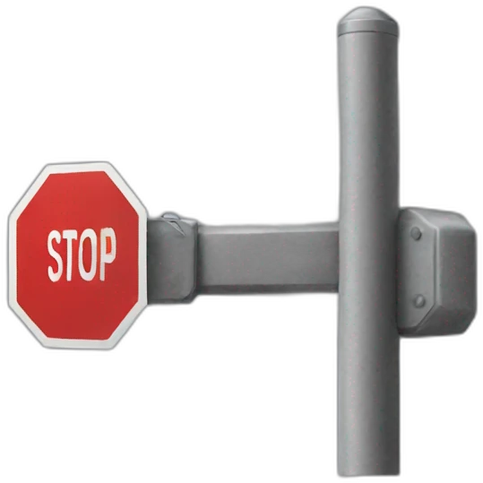 stop sign covid emoji