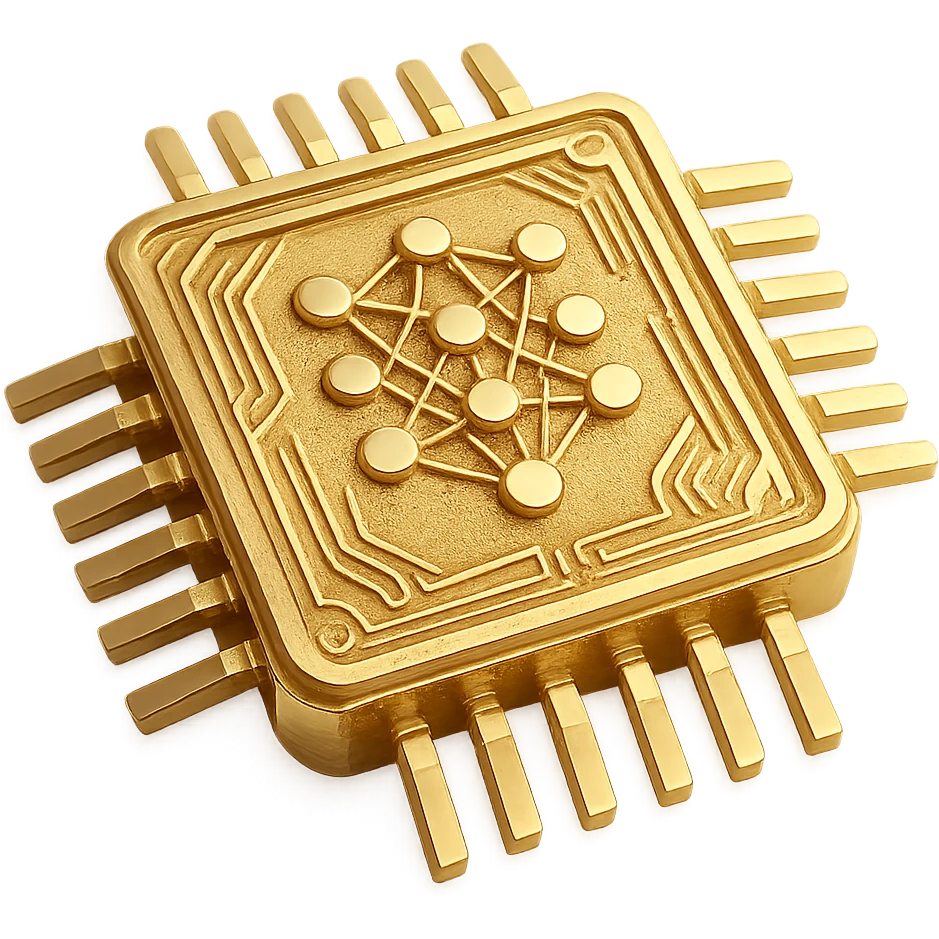 Deep Neural Network Microchip emoji