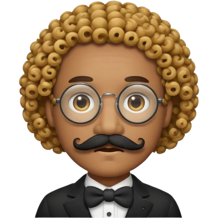 mustache monocle emojis emoji