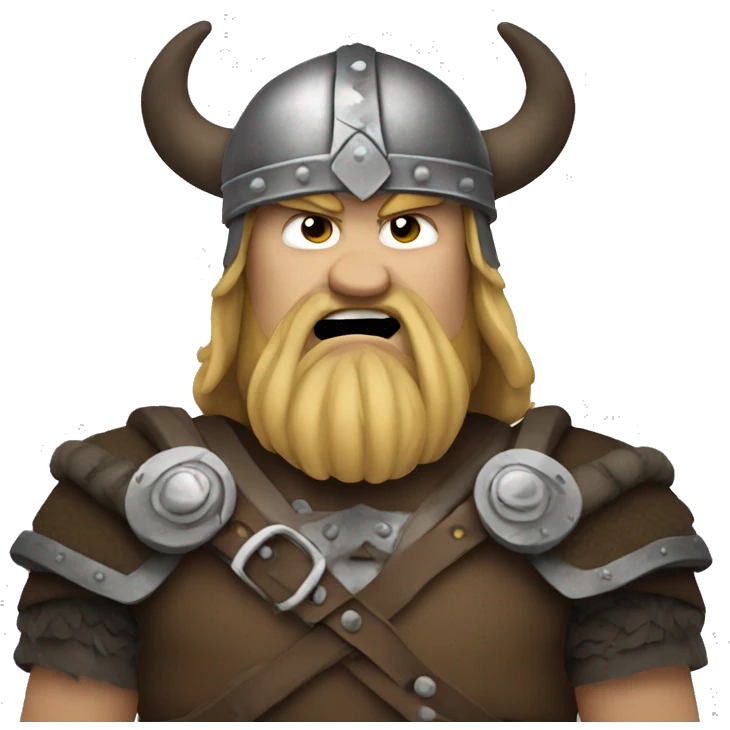 Evil viking emoji