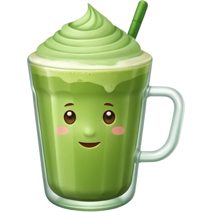 Matcha latte emoji