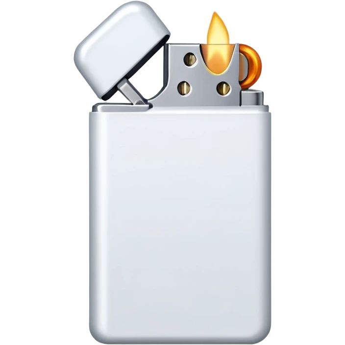 white lighter emoji
