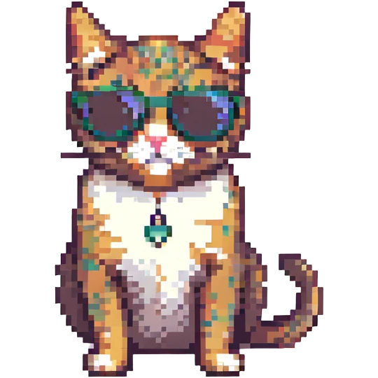 cat wearing sunglasses emoji