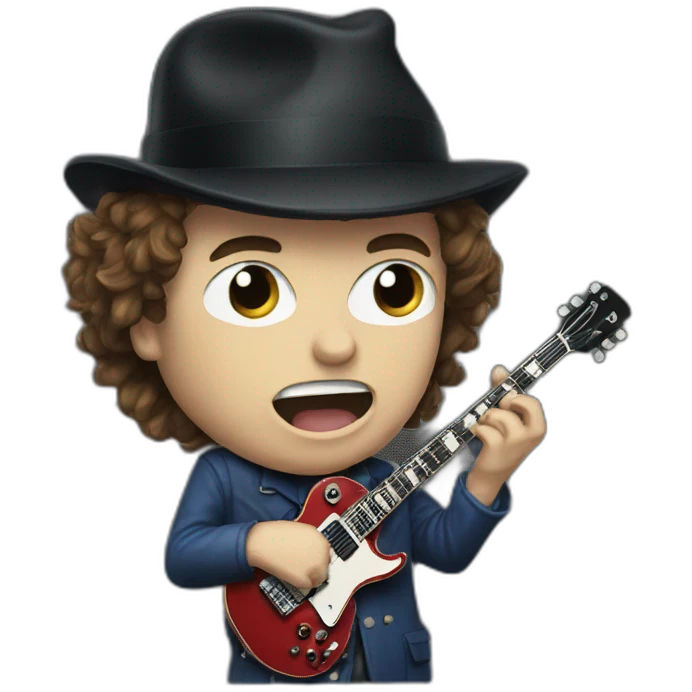 Angus young emoji