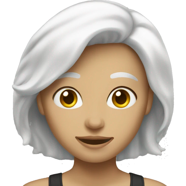 Lesbians white emoji