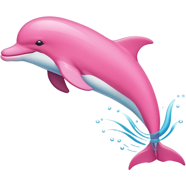 pink dolphin emoji