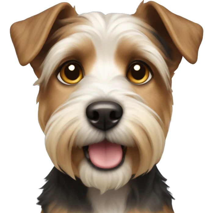 Dog yorkshirskiy terrier  emoji