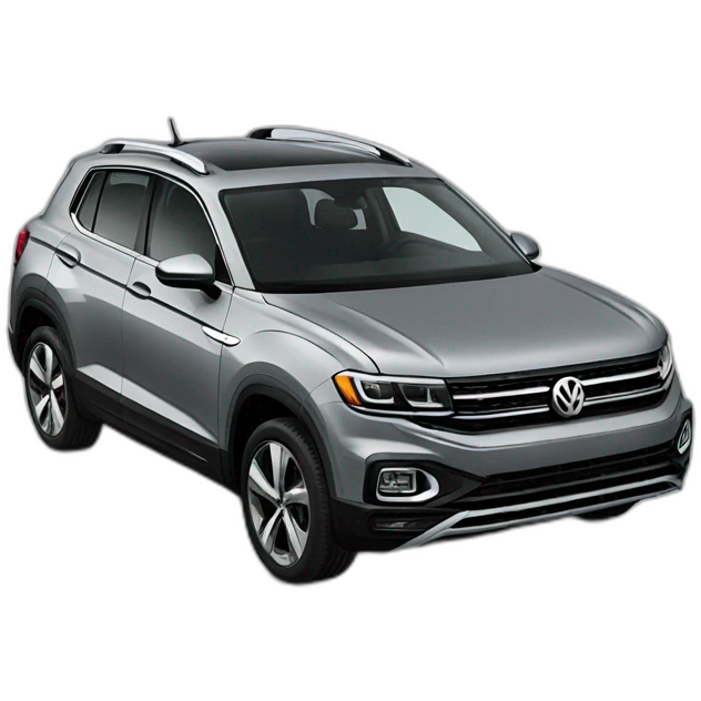 Grey T-cross Volkswagen emoji