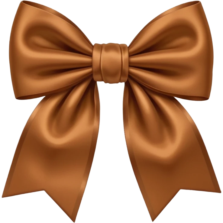  Brown bow emoji