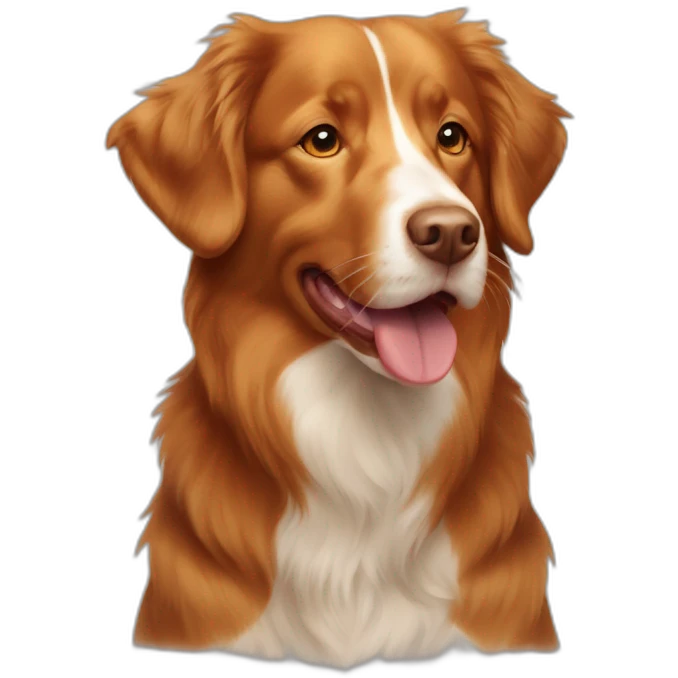 nova scotia duck tolling retriever emoji