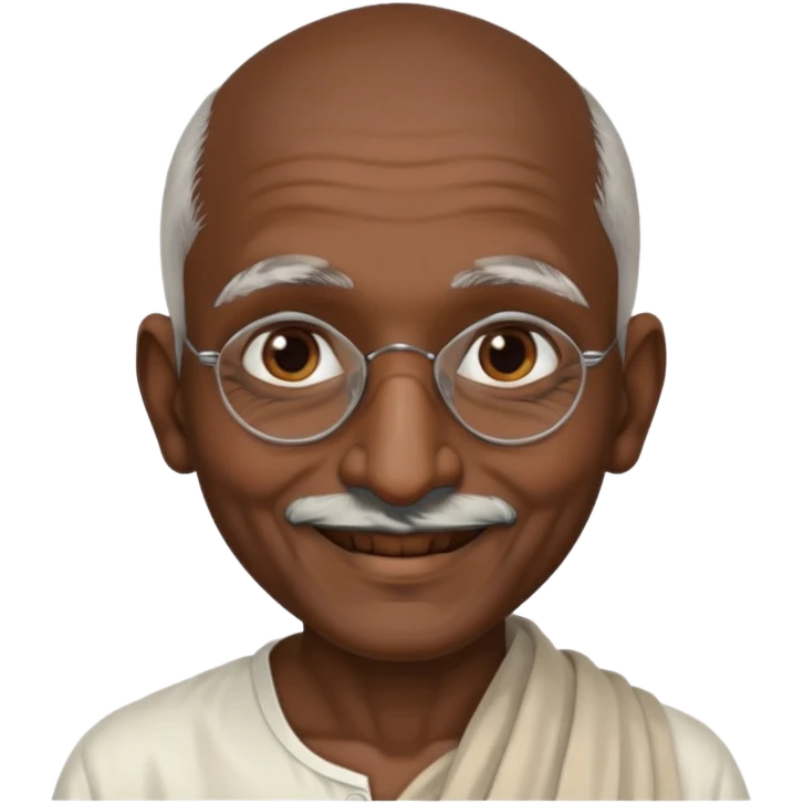 mahatma gandhi emoji