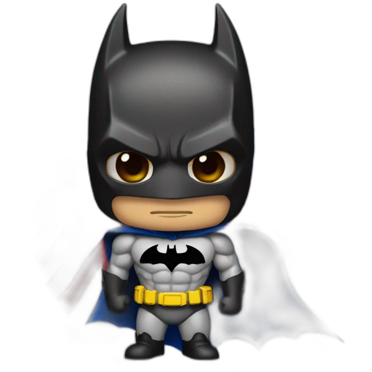 Batman with Puerto Rican flag emoji