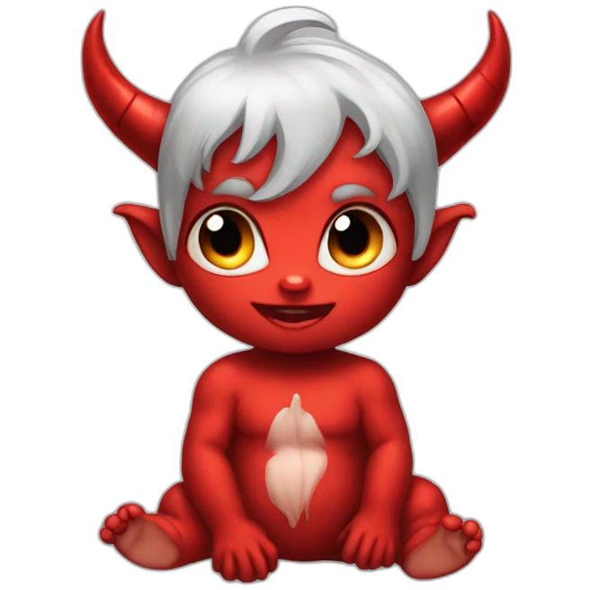 Baby devil emoji