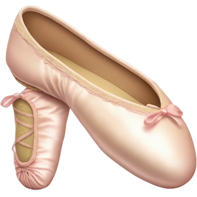 Ballet pointe shoe emoji
