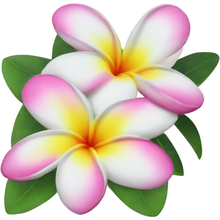 plumeria  emoji