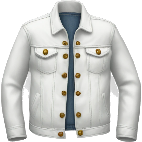 white denim jacket emoji
