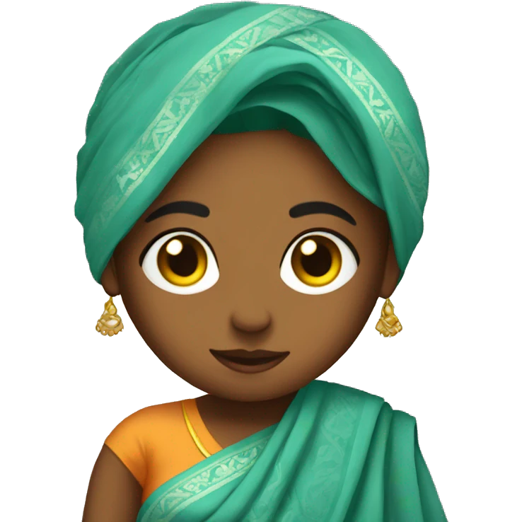 Saree emoji
