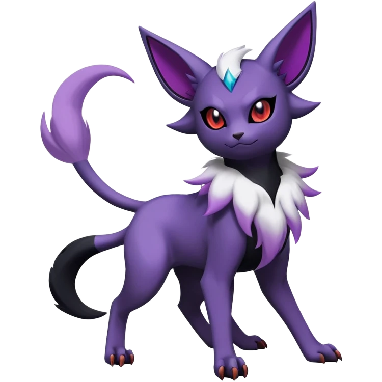 Litten-Absol-Noibat-Espeon-Hybrid (Full body) emoji