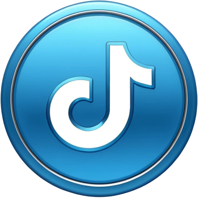 Tiktok Mavi tik emoji