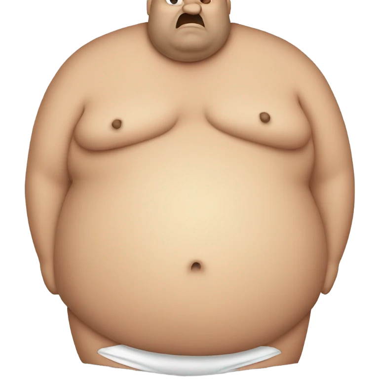 Fat belly emoji