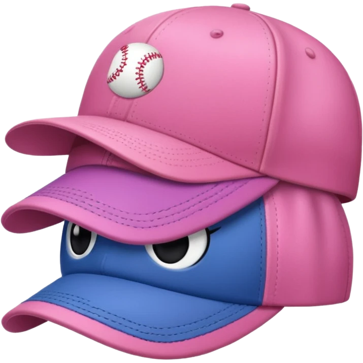 pink cap emoji