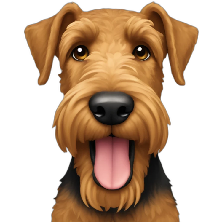 Airedale Terrier emoji