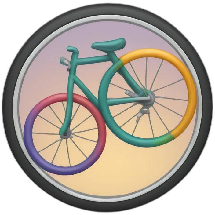 G on a Bike Wheel emoji