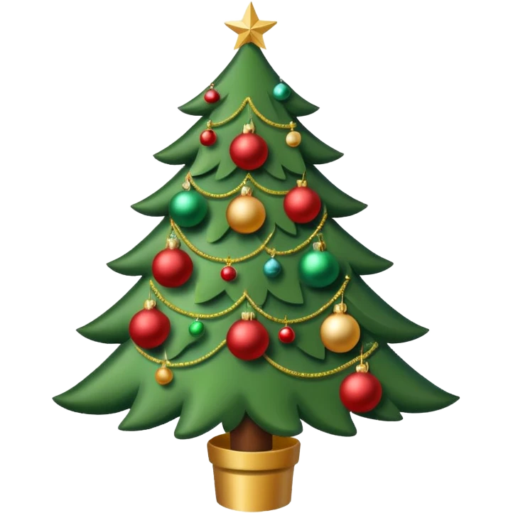 Yılbaşı ağacı emoji