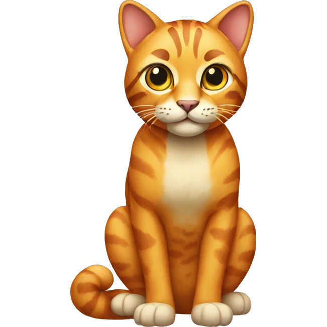 Cheetoh Cat Full Body emoji