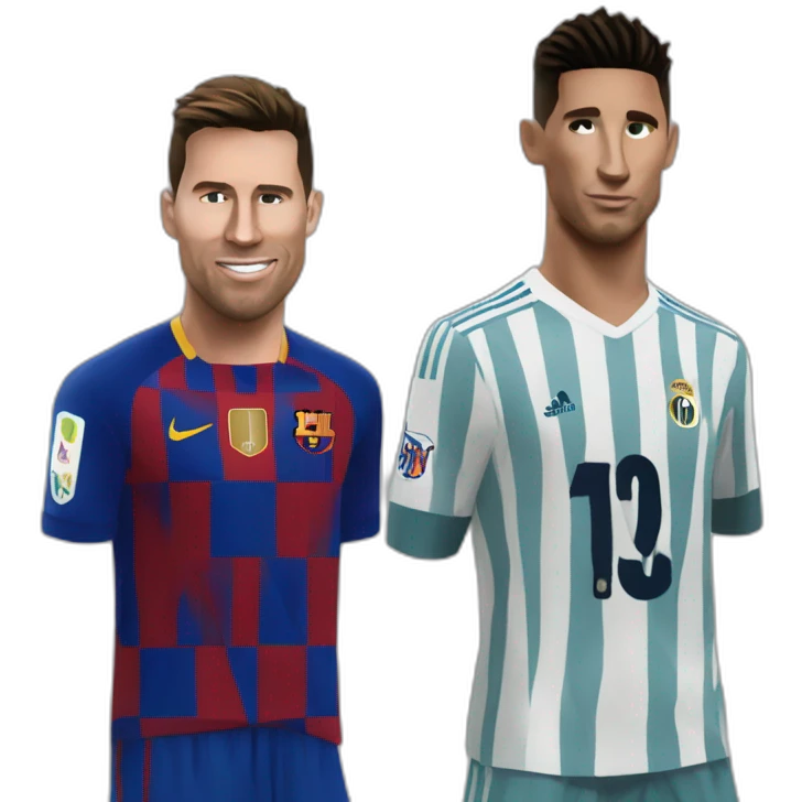 Ronaldo écrase messi emoji