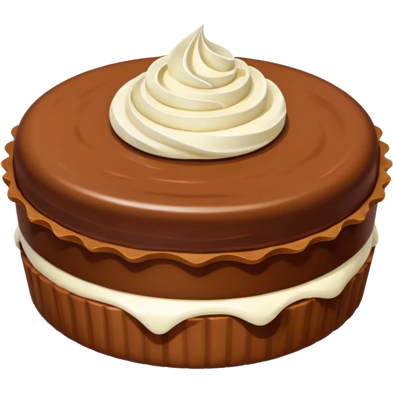 Pastilla de chocolate blanco emoji