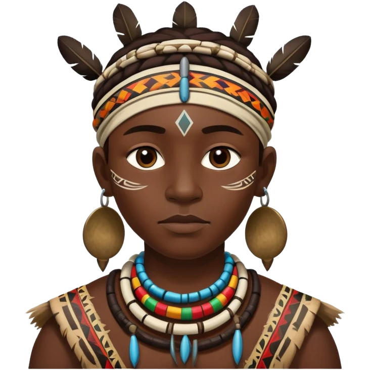 Tribal African emoji