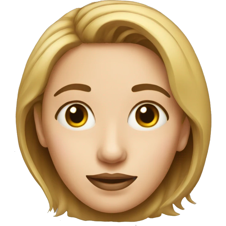 Lady that got facial reconstruction surgery  emoji