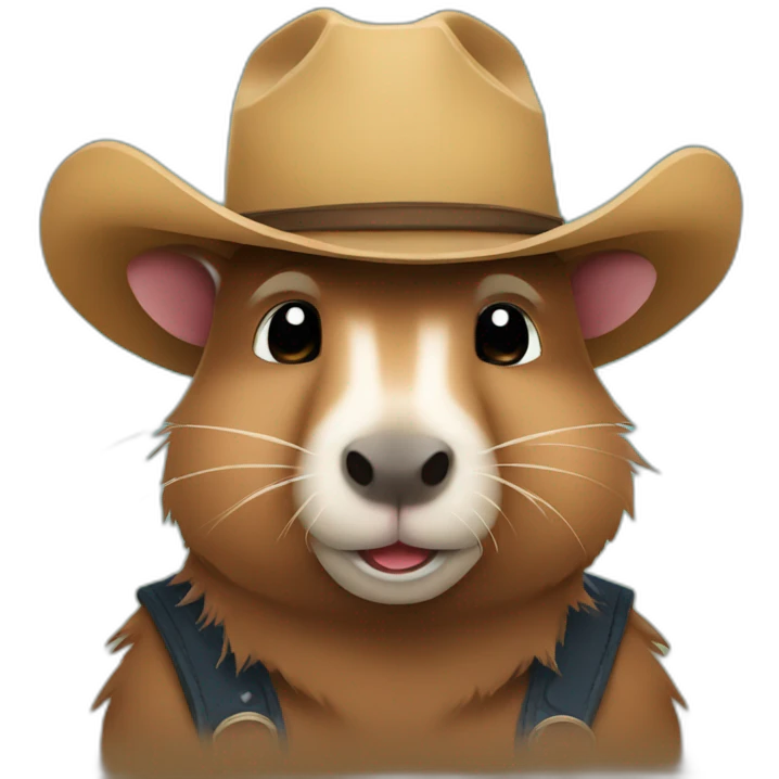 capybara cowboy emoji