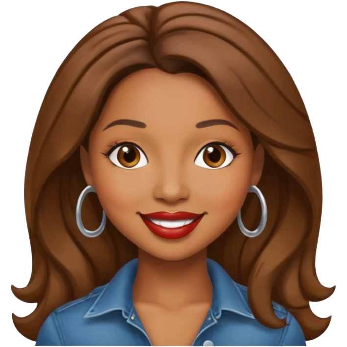 Natina Reed from Blaque emoji