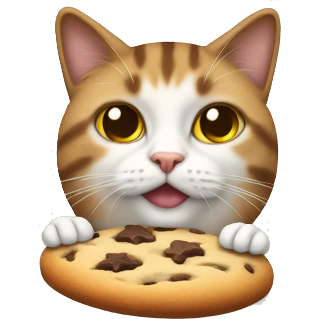 Cookies et cat emoji
