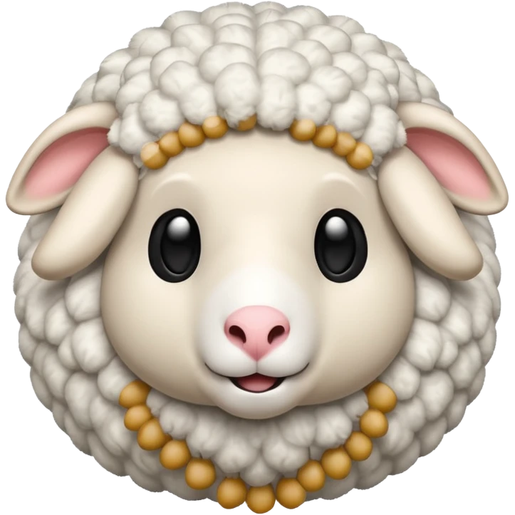 Sheep 3D emoji png emoji