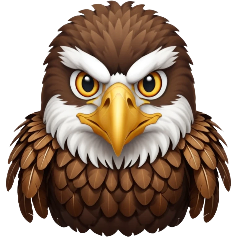 eagle, front view emoji