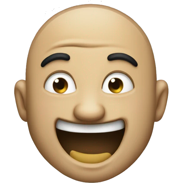 A medieval thief that is laughing very hard after just committing a crime emoji